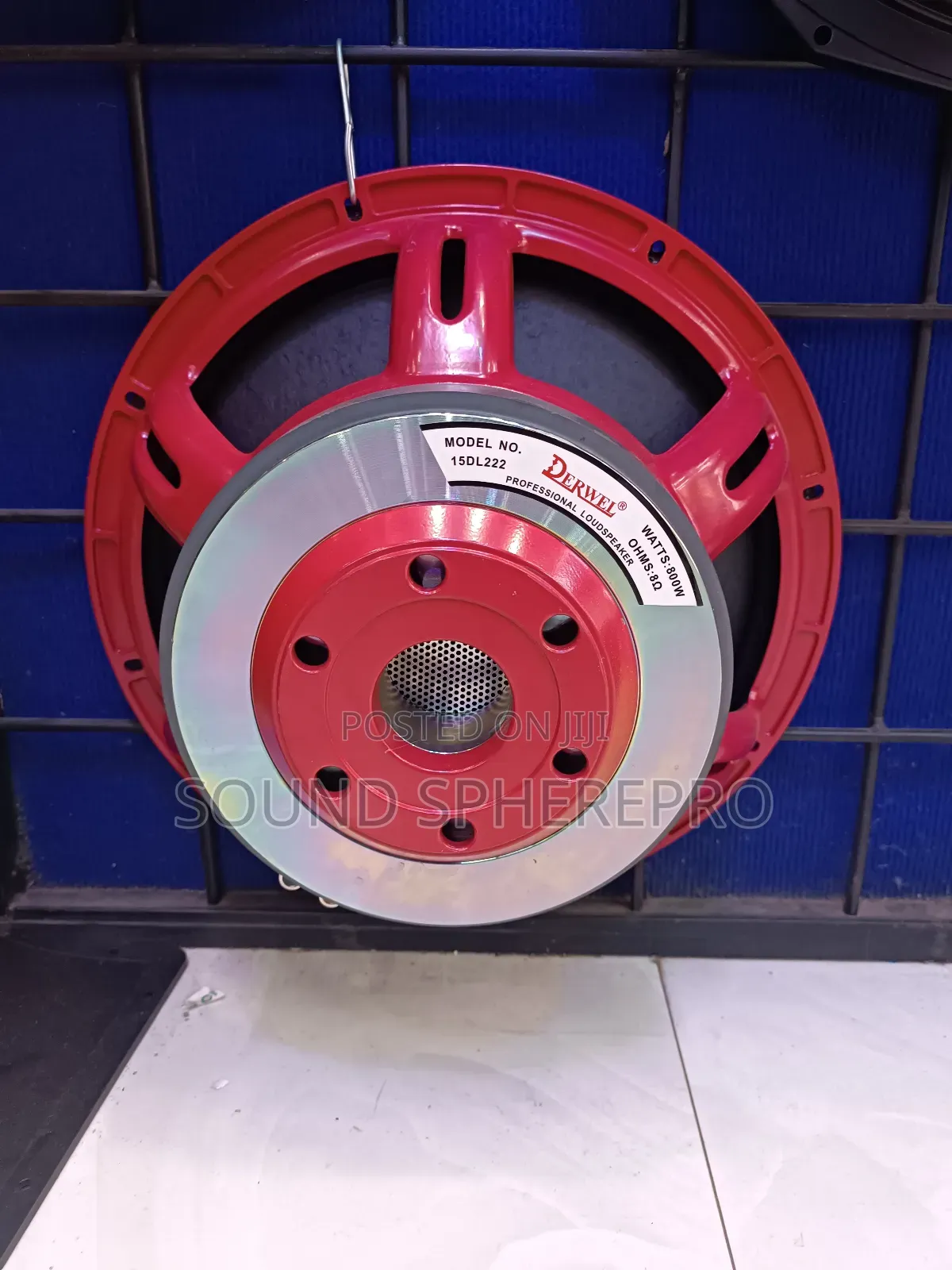 Derwel 15dl222 15inch Mid Range Speaker