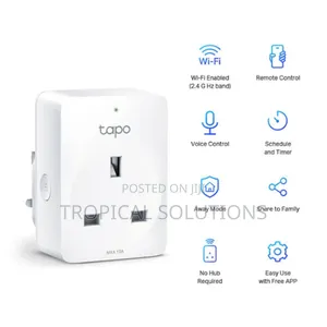 Tp-Link Tapo Mini Smart Wifi Socket Tl-Tapo P100