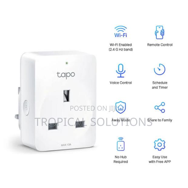 Tp-Link Tapo Mini Smart Wifi Socket Tl-Tapo P100 - main view