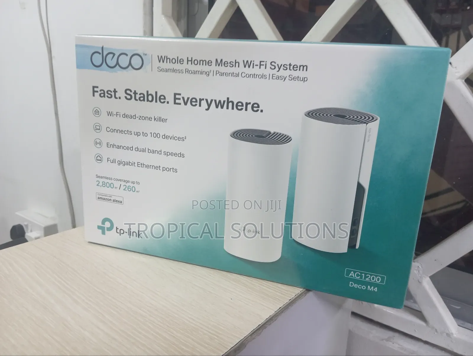 Deck M4 2 Pack Tp-Link Whole Home Mesh Wifi System 2 Pack