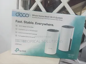 Deck M4 2 Pack Tp-Link Whole Home Mesh Wifi System 2 Pack