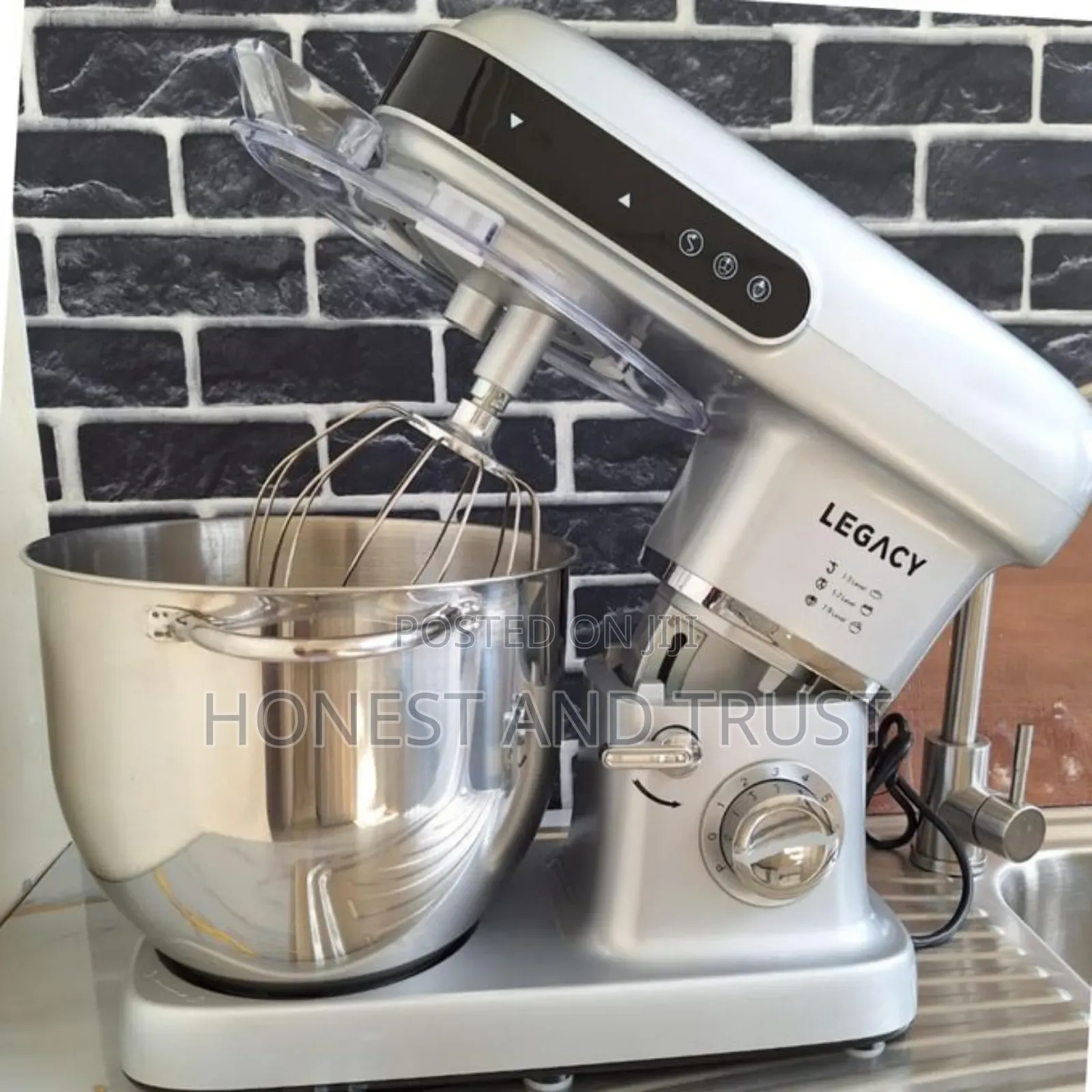 1500w Legacy With Stainless Bowl Hand Mixer(10 Litres)