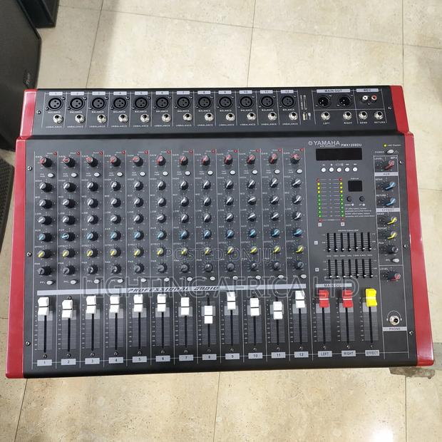 Yamaha 12 Channels Proffesional Powered Mixer Usb, Bluetooth