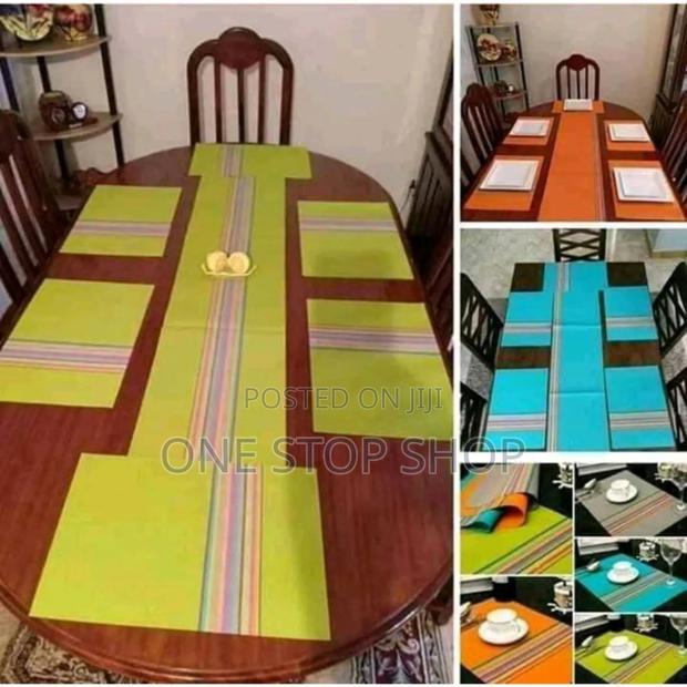 PVC Rectangular Table Matchs With Matchy Runner - main view