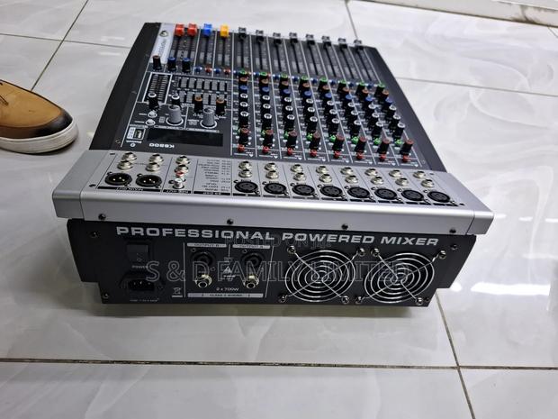 Ks800 Professional 8 Channels Powered Mixer