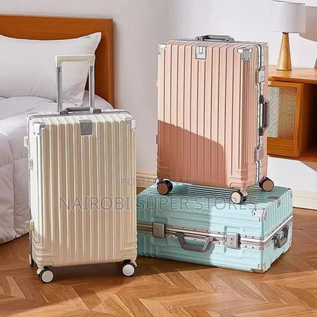 Regalia Elite Aluminum Luggage Zipperless Travel Suitcase