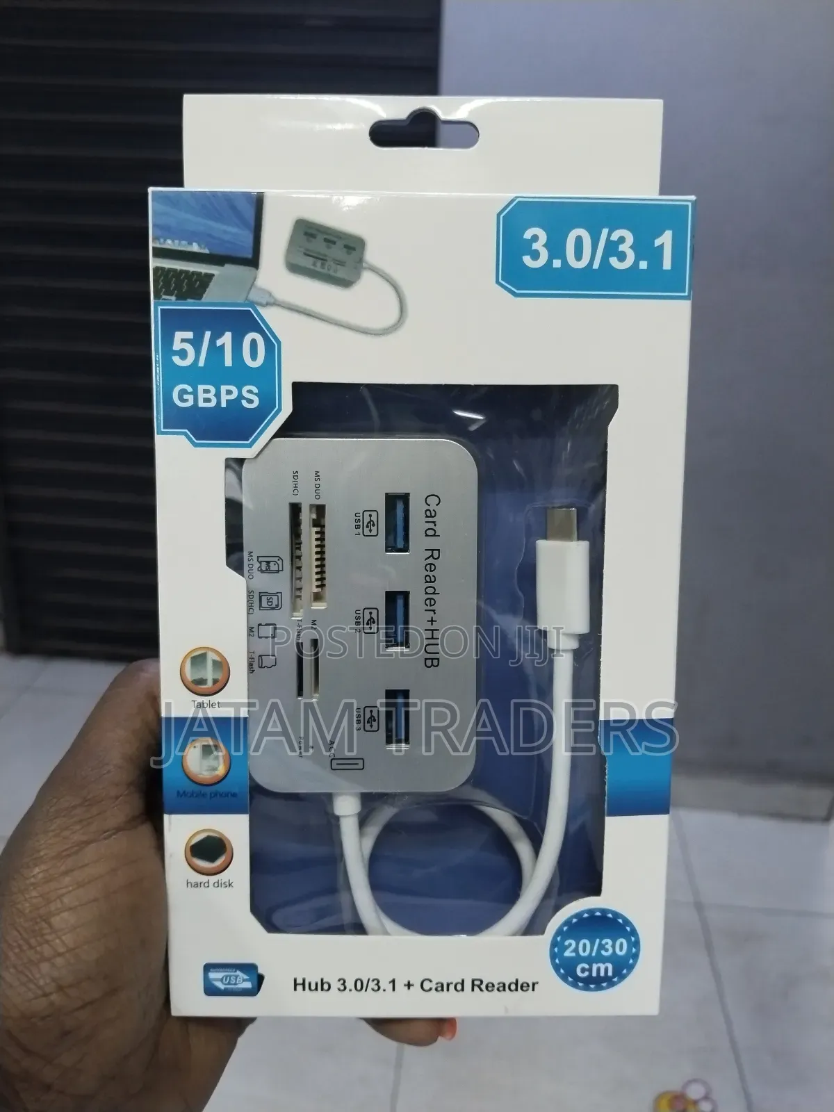 Type C 3.0/3.1 Card Reader Hub