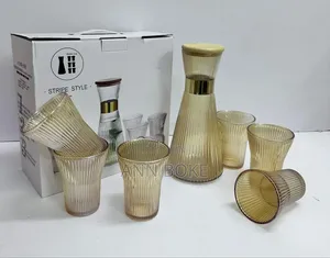 *Glass Carafe With Glasses*