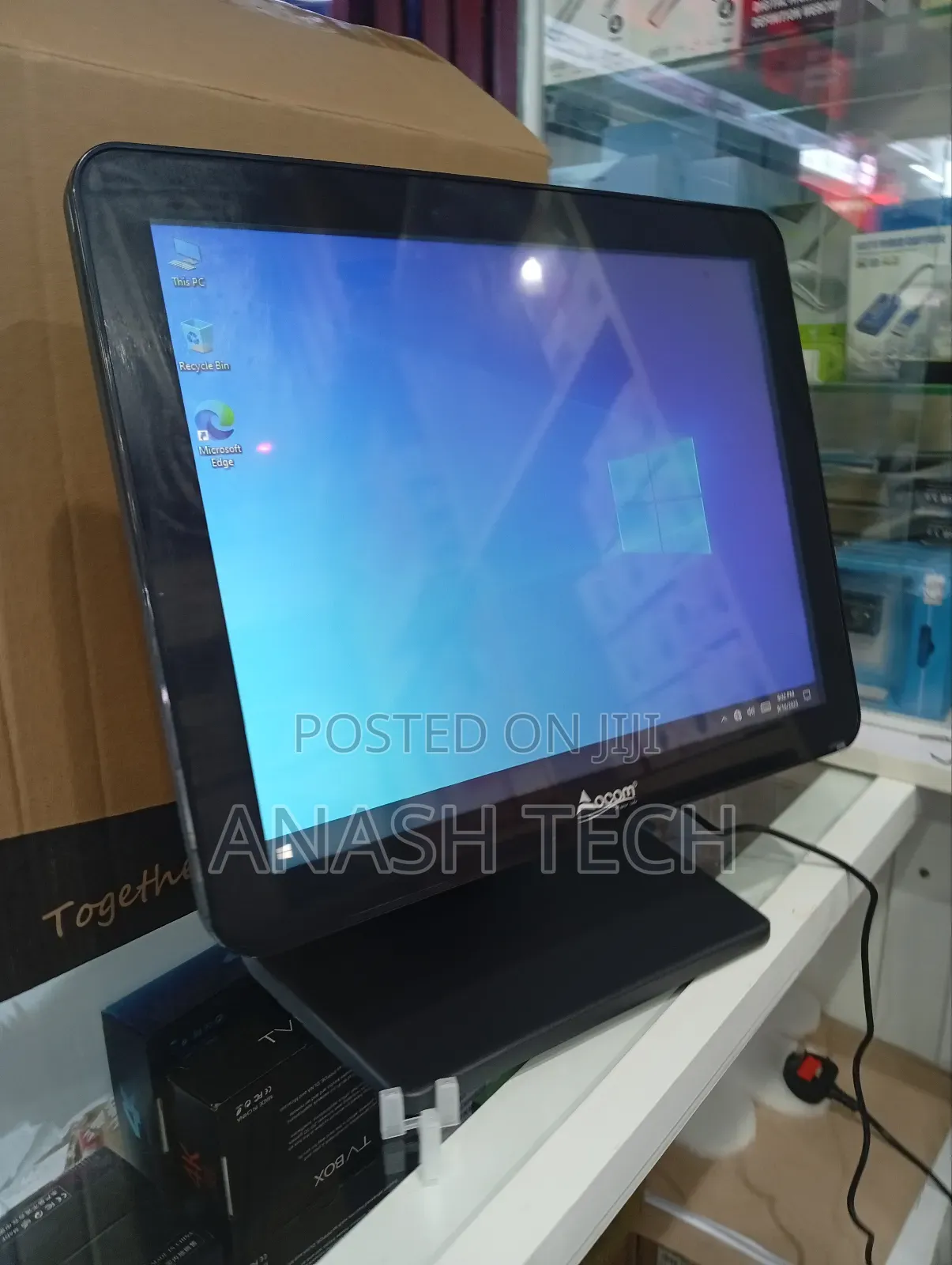 Touch Screen Pos Pc System Monitor All in One Intel Core I3