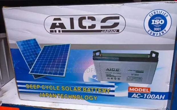 Aico Japan 12v 100ah Deep Cycle Solar Battery - main view