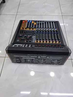 Pro Mixer Vx-80 Eight-Channel Powered Mixer
