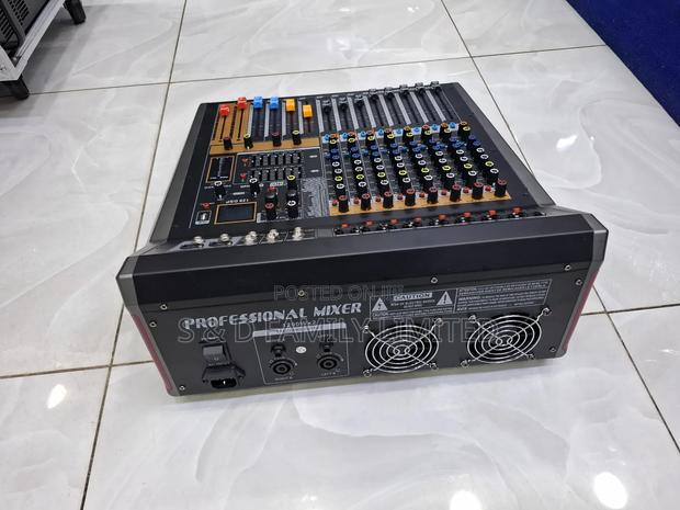 Pro Mixer Vx-80 Eight-Channel Powered Mixer - thumbnail 3