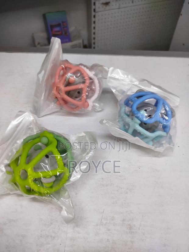 Baby Silicon Teether Shaker - main view