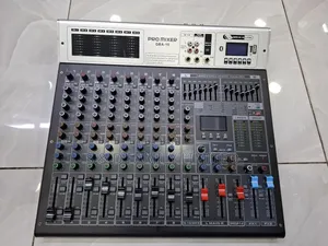 Pro Mixer Gba-10 Ten-channels Powered Mixer