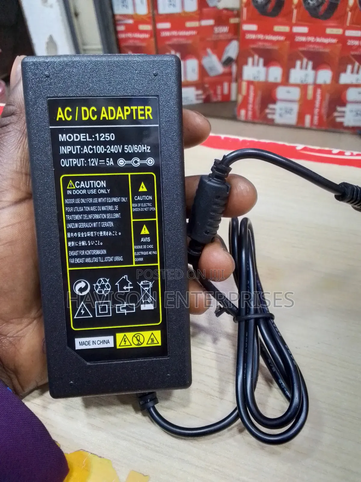 12v 5amps Adapter