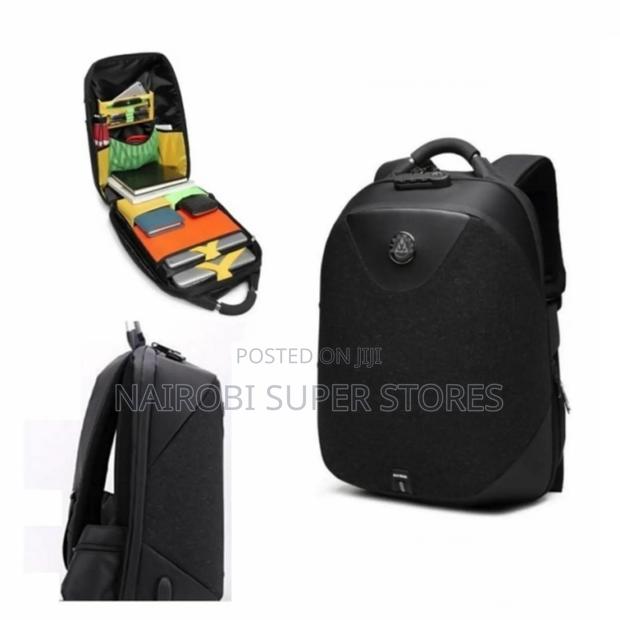 Executive Finish Hardcase Laptop Bag Unisex Biker's Bag