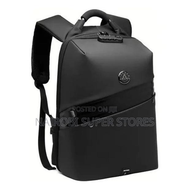 Executive Finish Hardcase Laptop Bag Unisex Biker's Bag - thumbnail 2