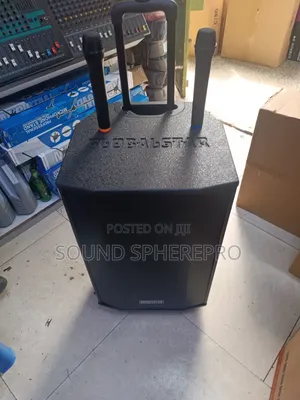 Globastar Gs-L1503 15 Inch Active Speaker With 2 Wireless Microphone