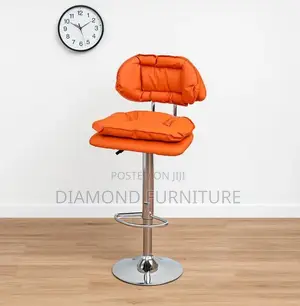 Bar Stool; Classic High Back Bar Chair