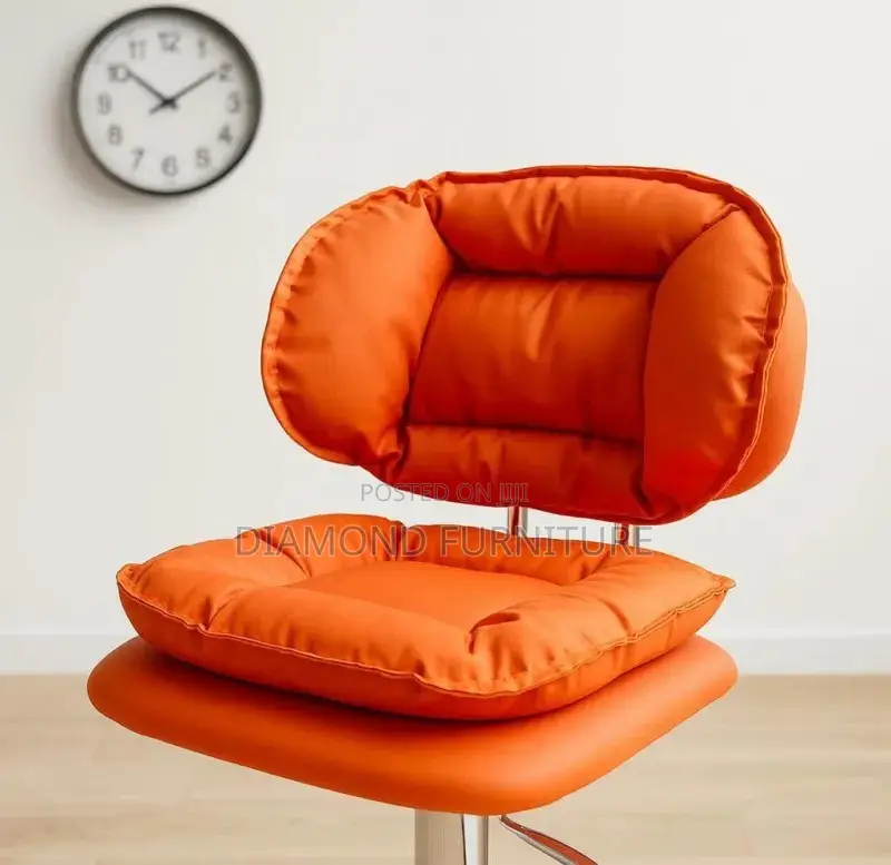 Bar Stool; Classic High Back Bar Chair