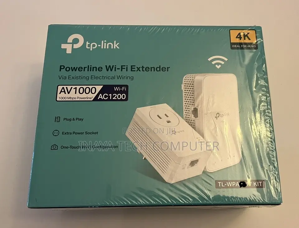 Tp Link Av1000 Gigabit Powerline Wifi Kit -Wpa7517 Kit