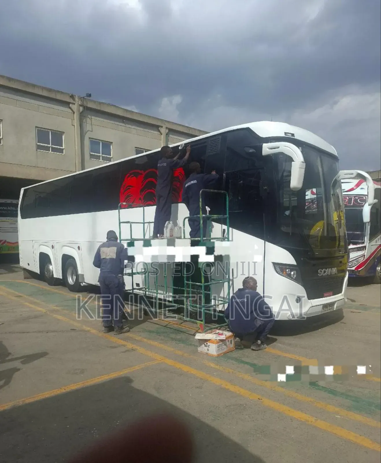 Scania Citywide 2015 Brown