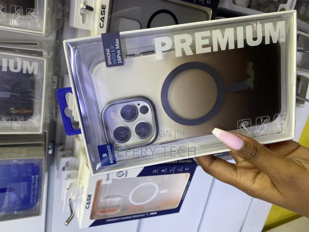 Asetify Clear iPhone 15 Pro Max Case [Not Yellowing - thumbnail 3