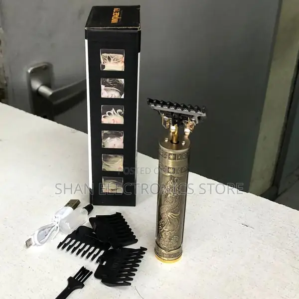 Vintage T9 (Gold) Hair Trimmers Cordless Clippers Barber Hair Clipper