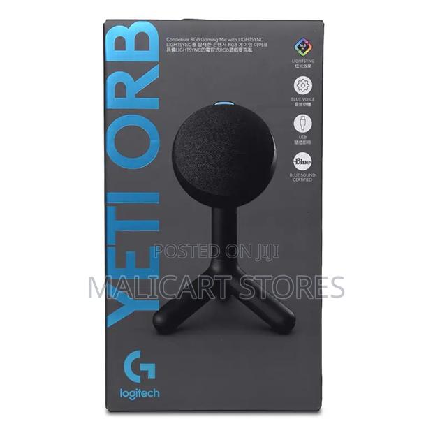 Logitech G Yeti Orb Condenser RGB Gaming Mic With Lightsync, Usb Mic