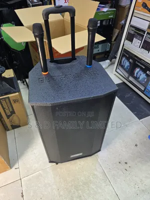 Globalstar 15 Inch Portable Rechargeable Speaker