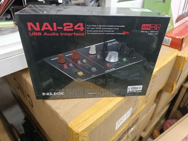 Nux Nai-24 Usb Audio Interface - main view