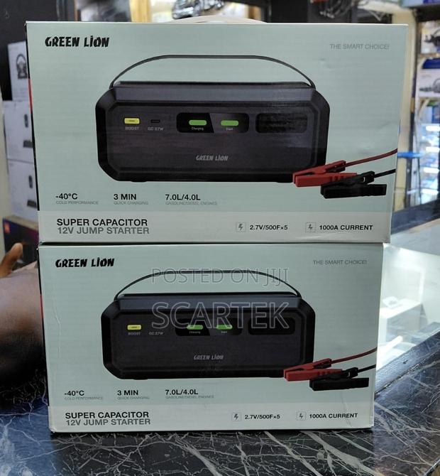 Green Lion Super Capacitor 12v Jump Starter