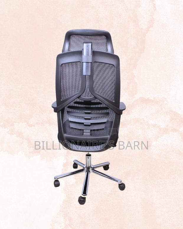 Premium High Back Mesh Office Chair — Relieves Lower Back Pressure - thumbnail 3