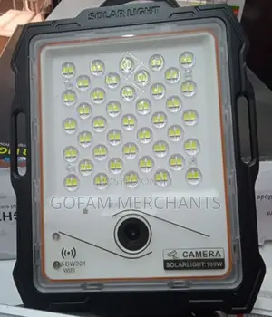 100w Solar Camera Floodlight