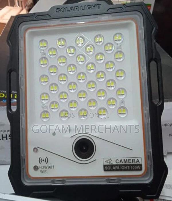 100w Solar Camera Floodlight