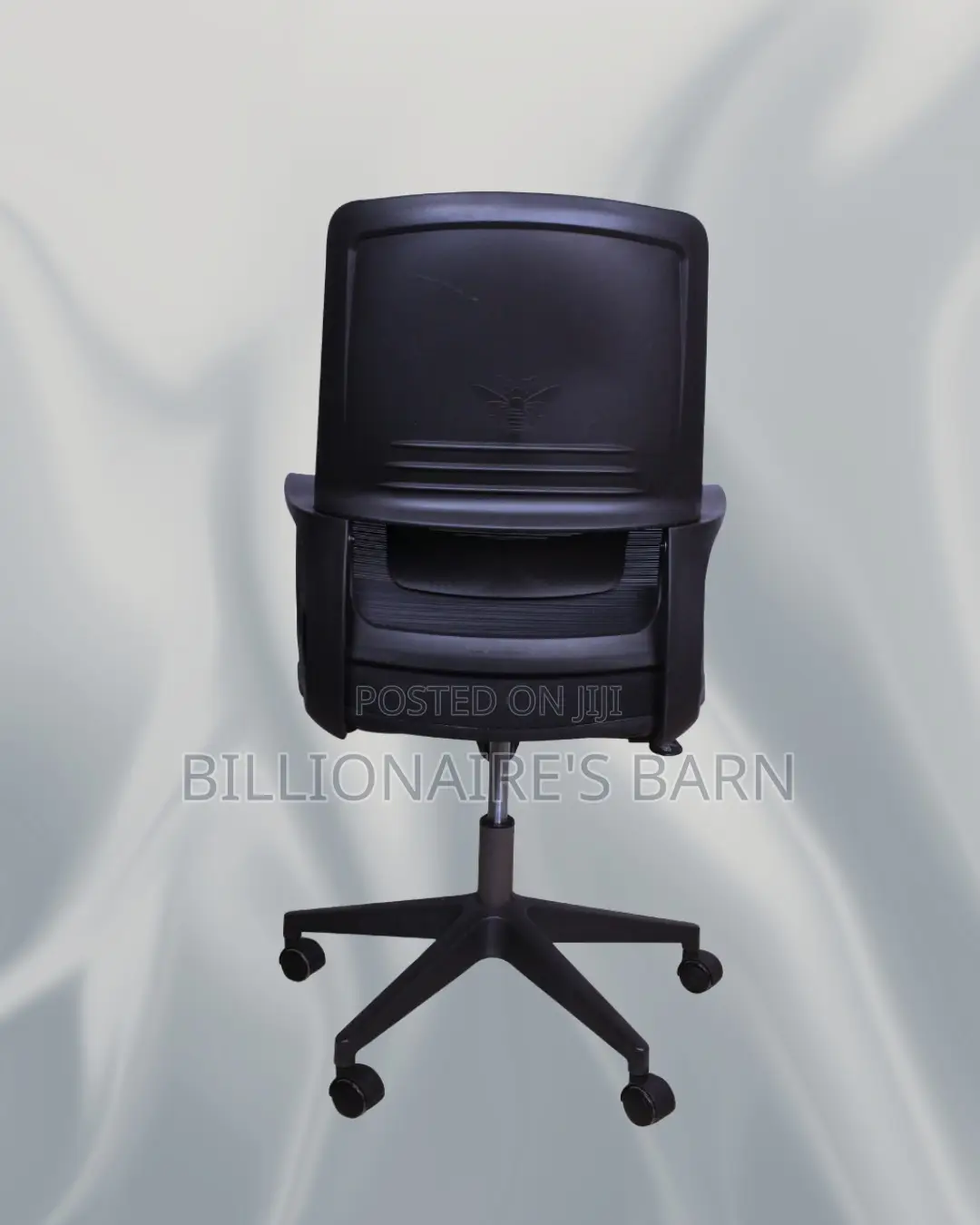 Sleek Black Ergonomic Mesh Office Chair — All-Day Comfort