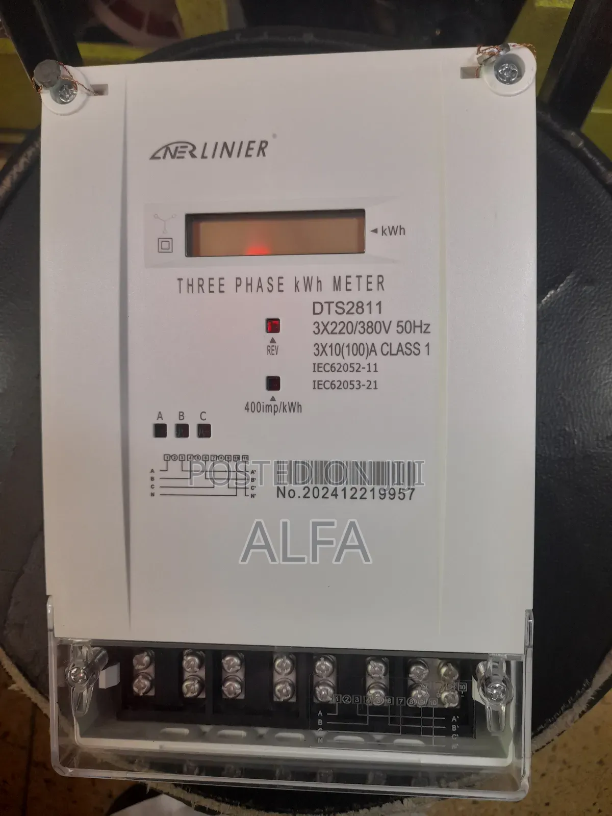 There Phase Energy Meter