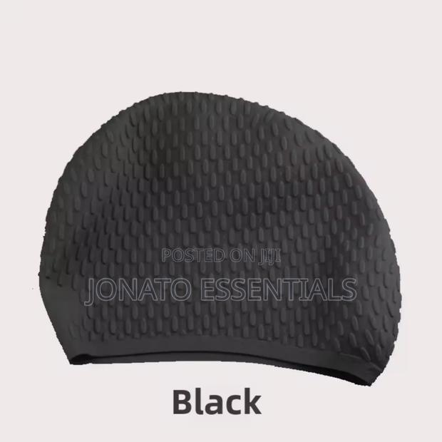 Durable Silicone Swimming Caps for Adults - thumbnail 2