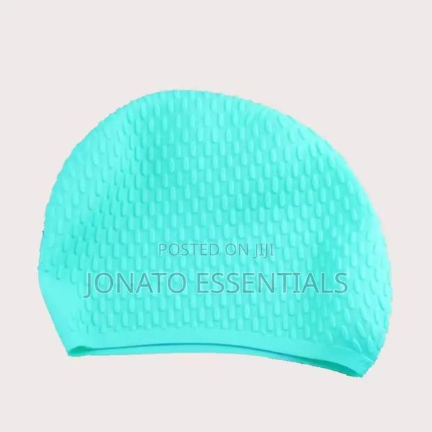 Durable Silicone Swimming Caps for Adults - thumbnail 3