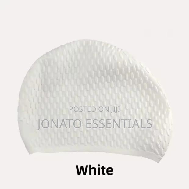 Durable Silicone Swimming Caps for Adults - thumbnail 4