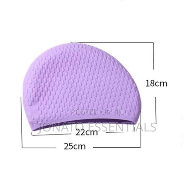 Durable Silicone Swimming Caps for Adults - thumbnail 7