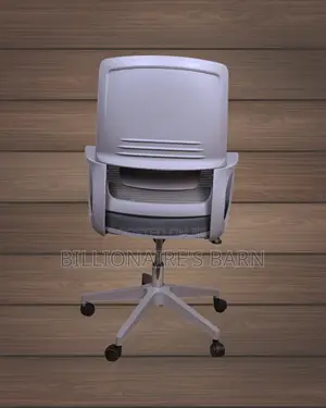 High-Back Grey Ergonomic Mesh Office Chair