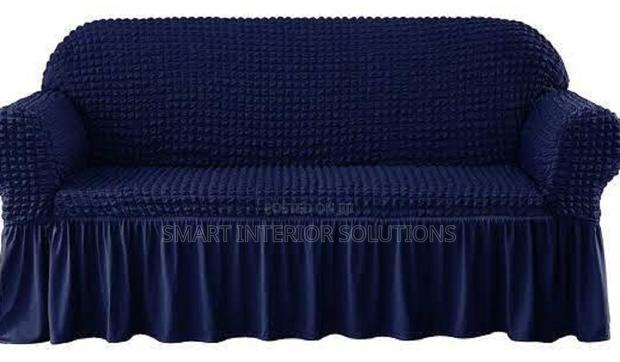 Navy Blue Turkey Sofa Cover– Tsavo Road Nairobi - main view