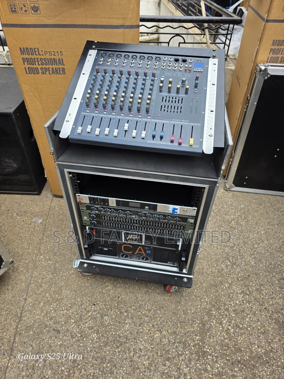 Nexo Speaker Setup for 5000 People
