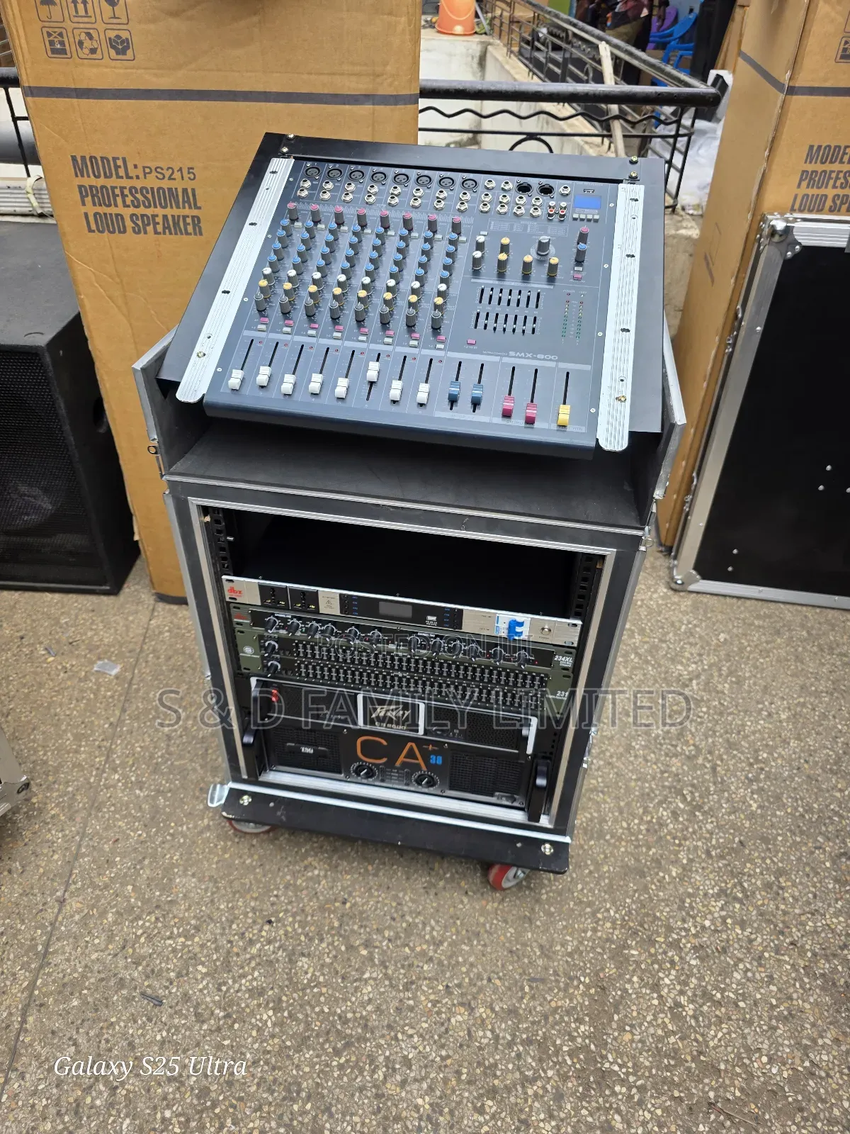 Nexo Speaker Setup for 5000 People