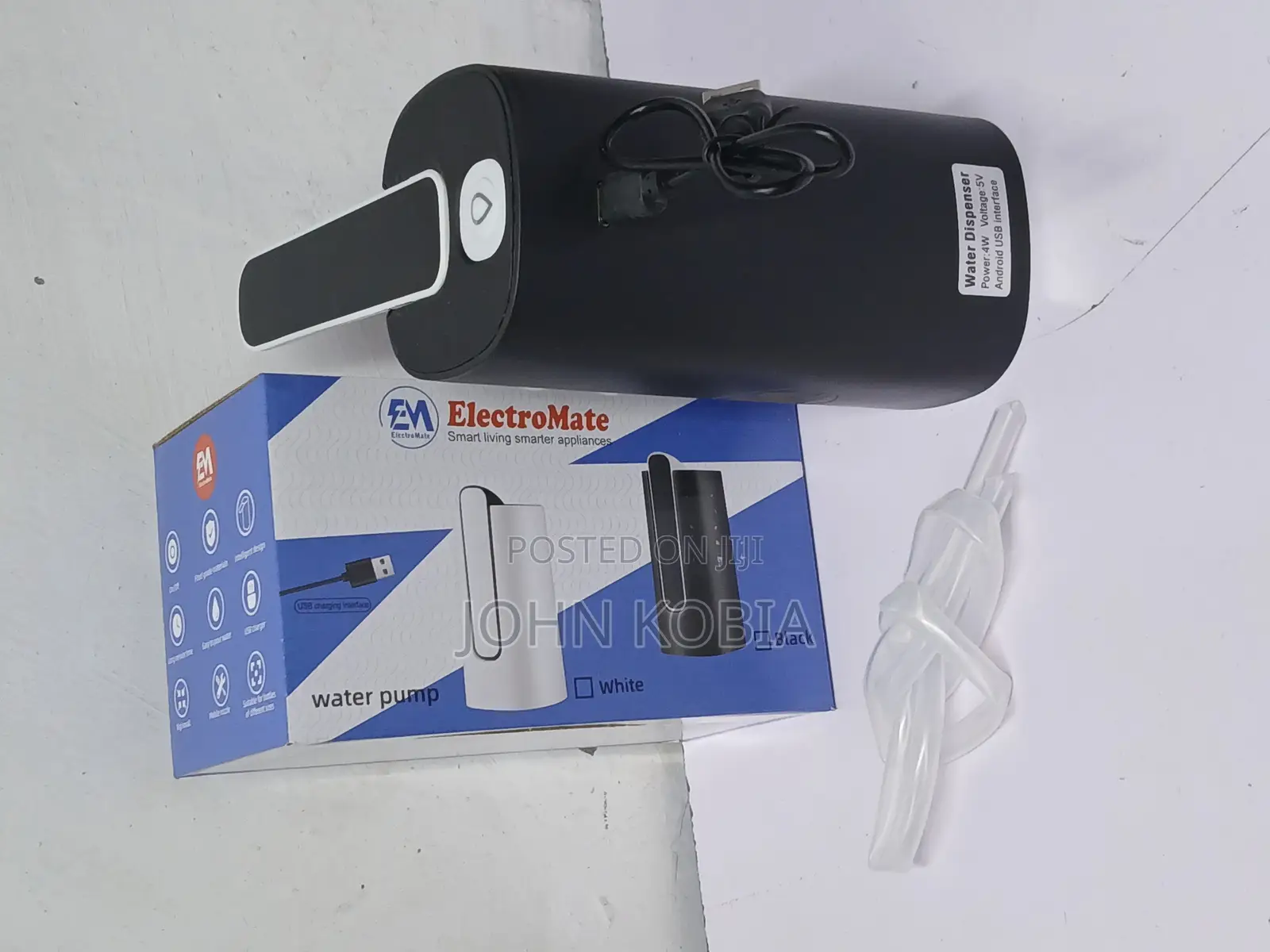 Electromate Usb Rechargeable Water Dispenser Pump