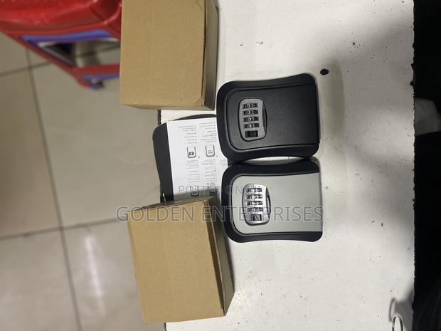 Full Metallic Airbnb/Guesthouse Wall Mount Key Storage Box - main view