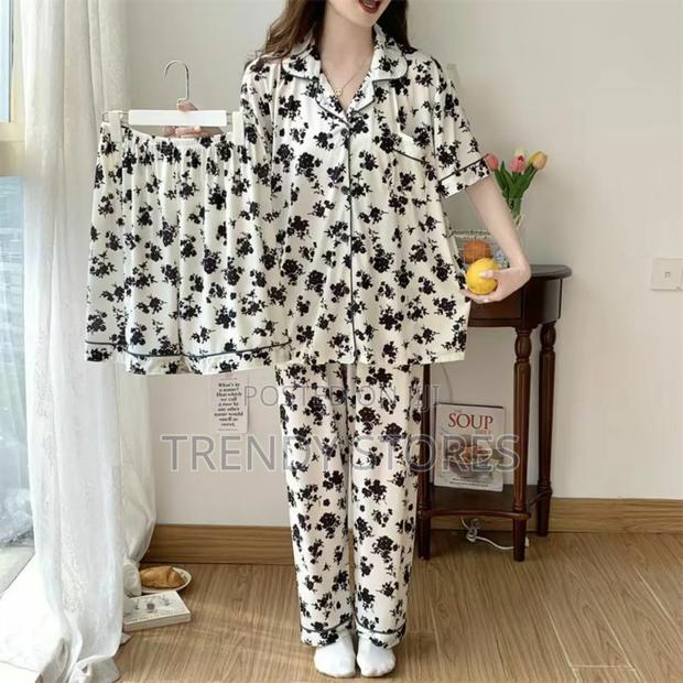 Silk Ladies Pajamas - main view