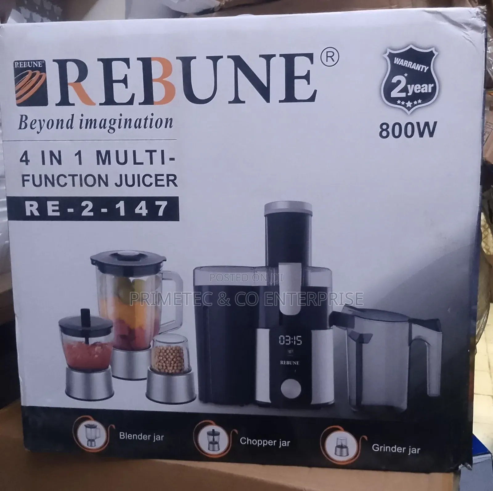 Rebune Food Processor