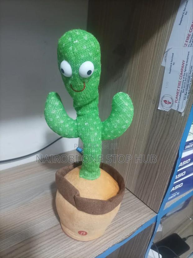 Dancing Cactus Baby Talking Toy - main view